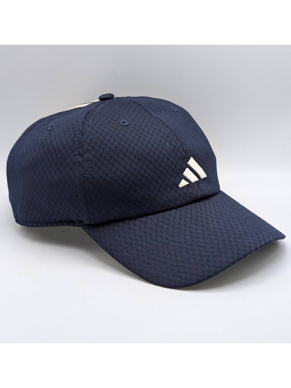 Adidas Climacool Hat Cap Navy Blue White Y2K Street Wear Running OSFM Stretch
